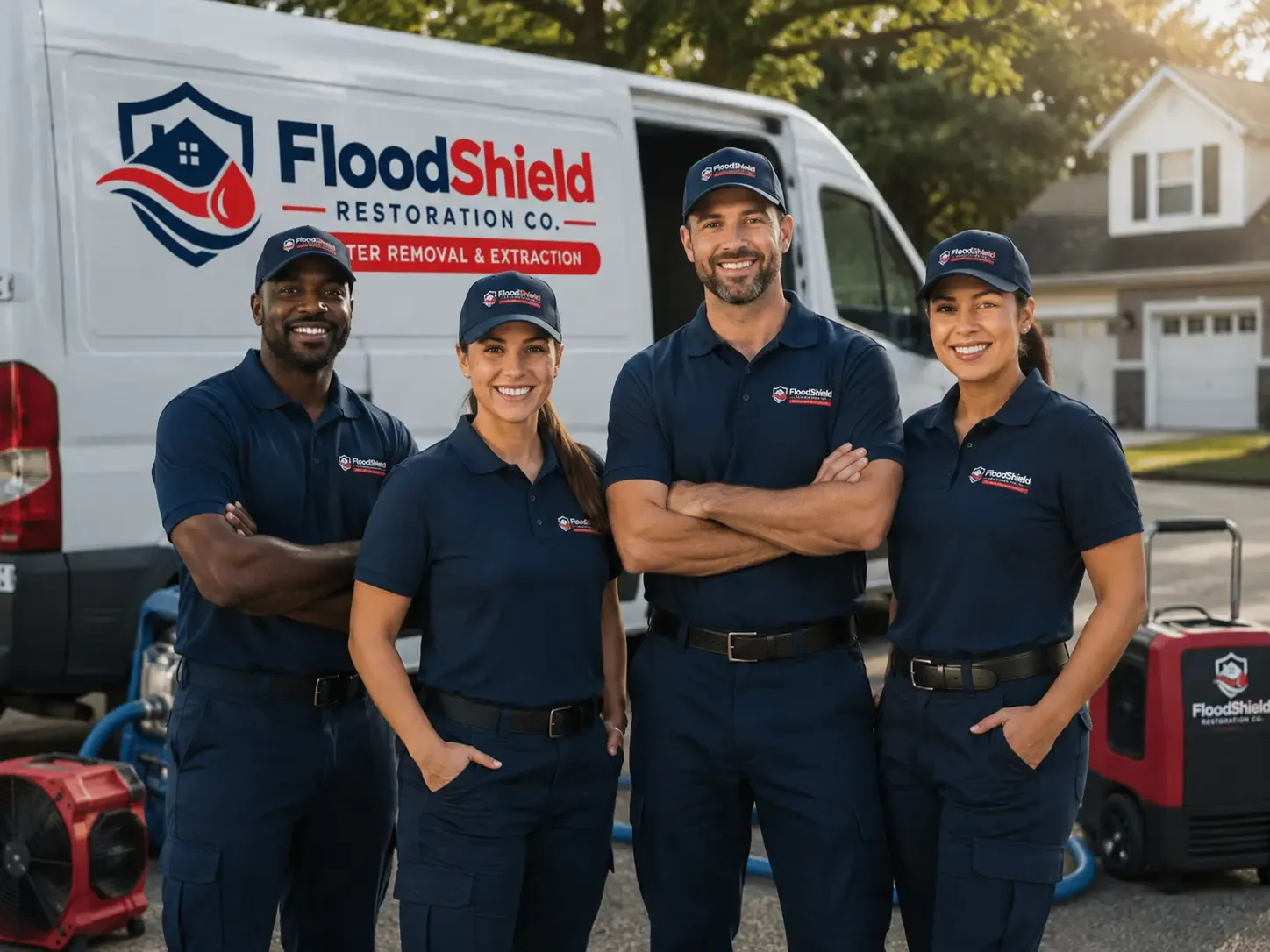 Flood Damage Restoration company in Cushing, WI